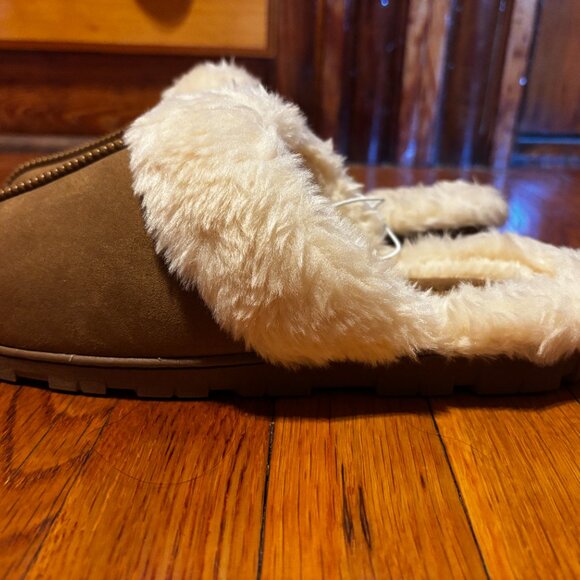 Journee Kalli Clog Slippers in Cognac/Tan Size L (9/10) NWT - Picture 3 of 5